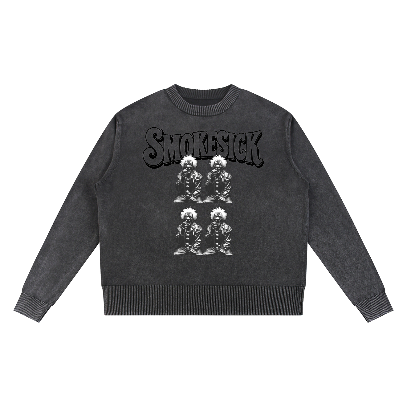 Mineral Wash Oversized Sweater