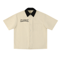 Unisex Color Block Short Sleeve Shirt