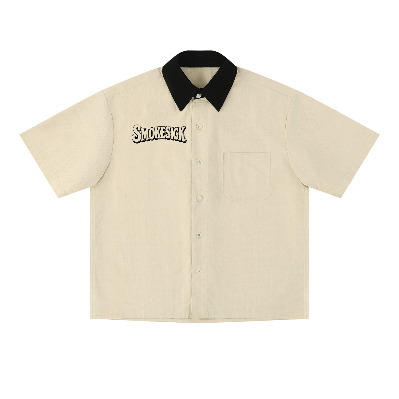 Unisex Color Block Short Sleeve Shirt