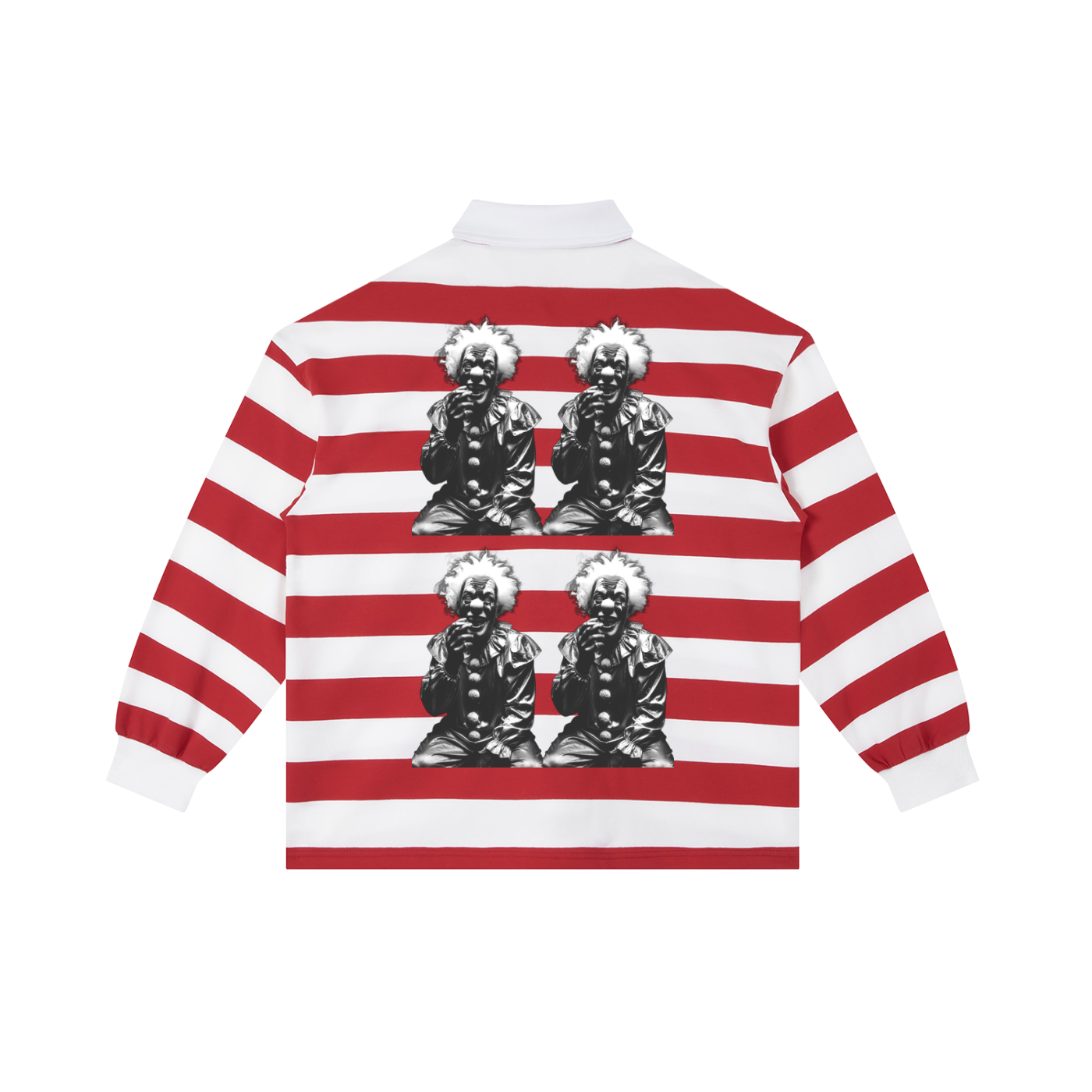 Color Block Stripe Polo Shirt