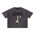 Mineral Wash Boxy Cotton T-Shirt
