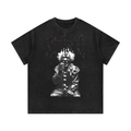 Mineral Wash Waffle Knit T-Shirt