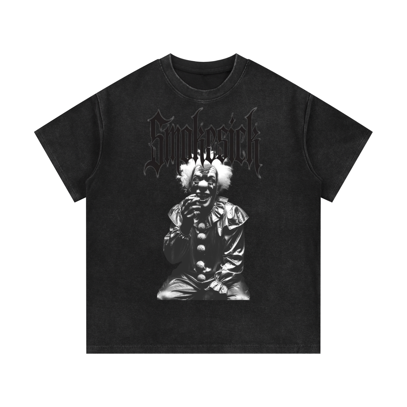 Mineral Wash Waffle Knit T-Shirt