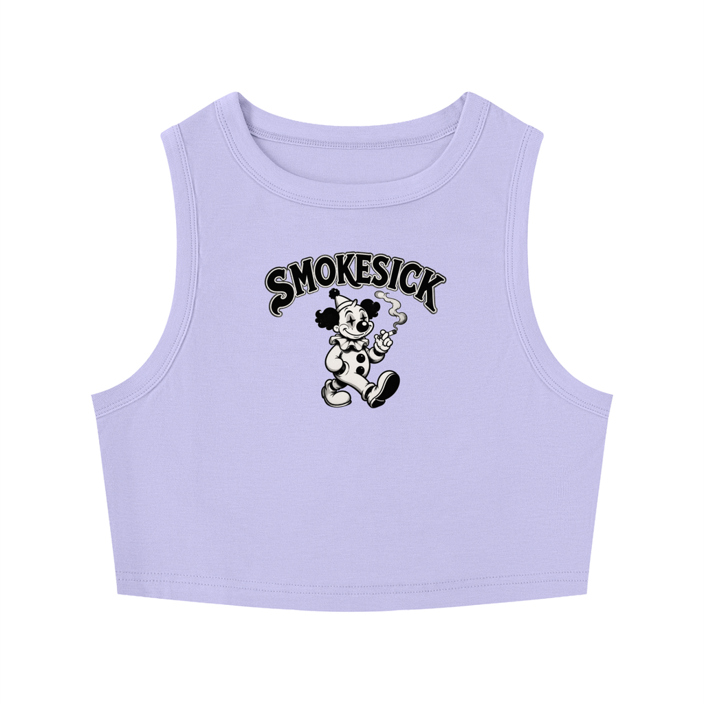 Women's Tight Crewneck Crop Tank Top